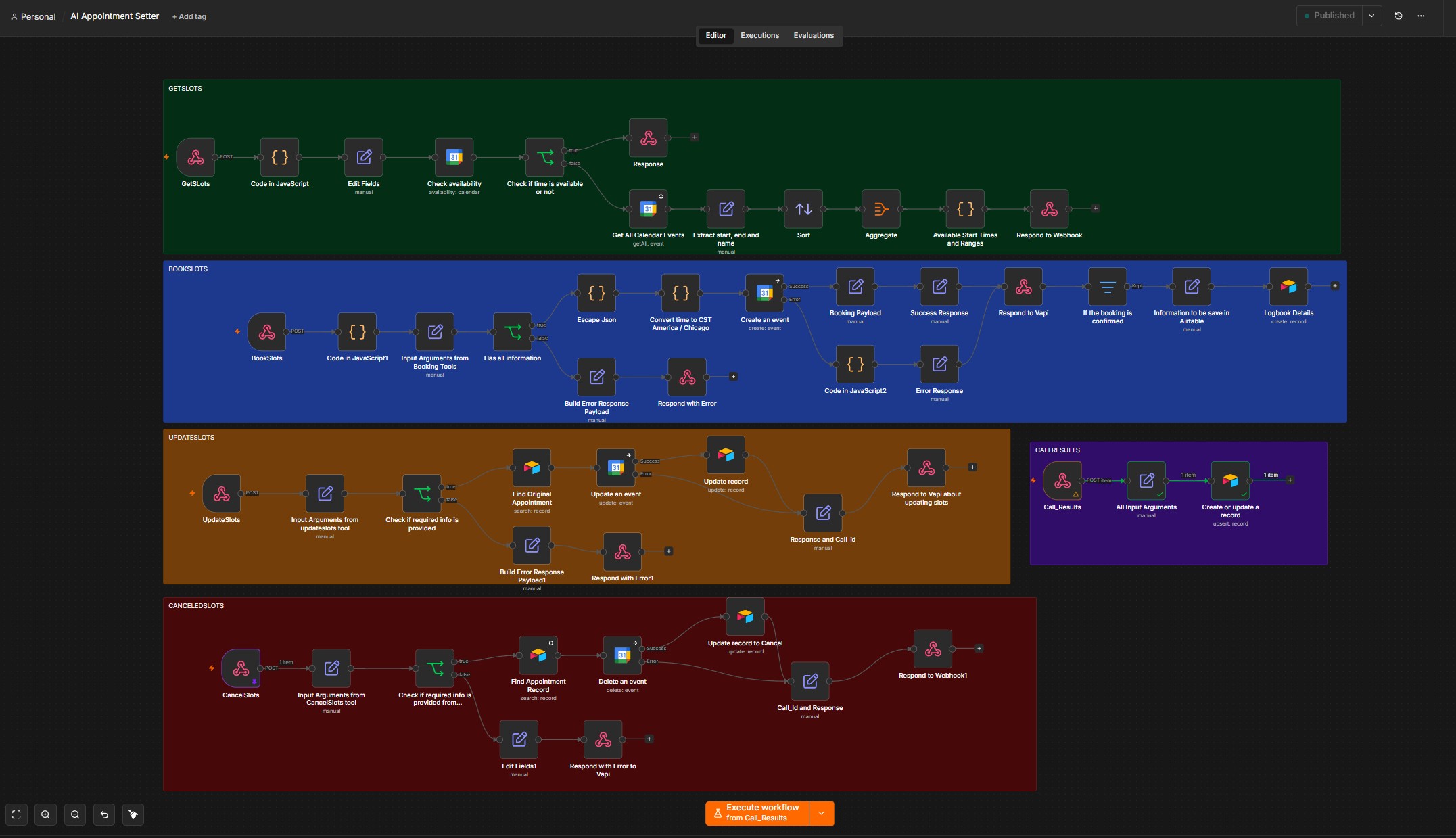 AI Receptionist - Appointment Setter screenshot