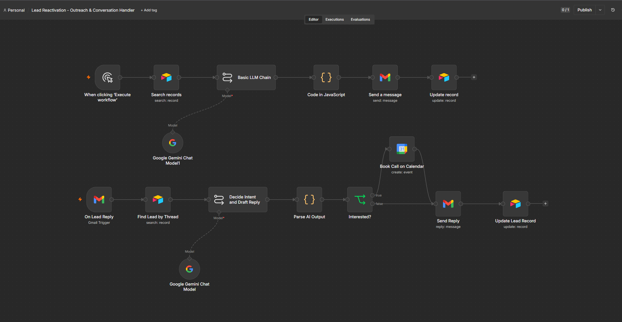 Dead Lead Reactivation AI SDR screenshot